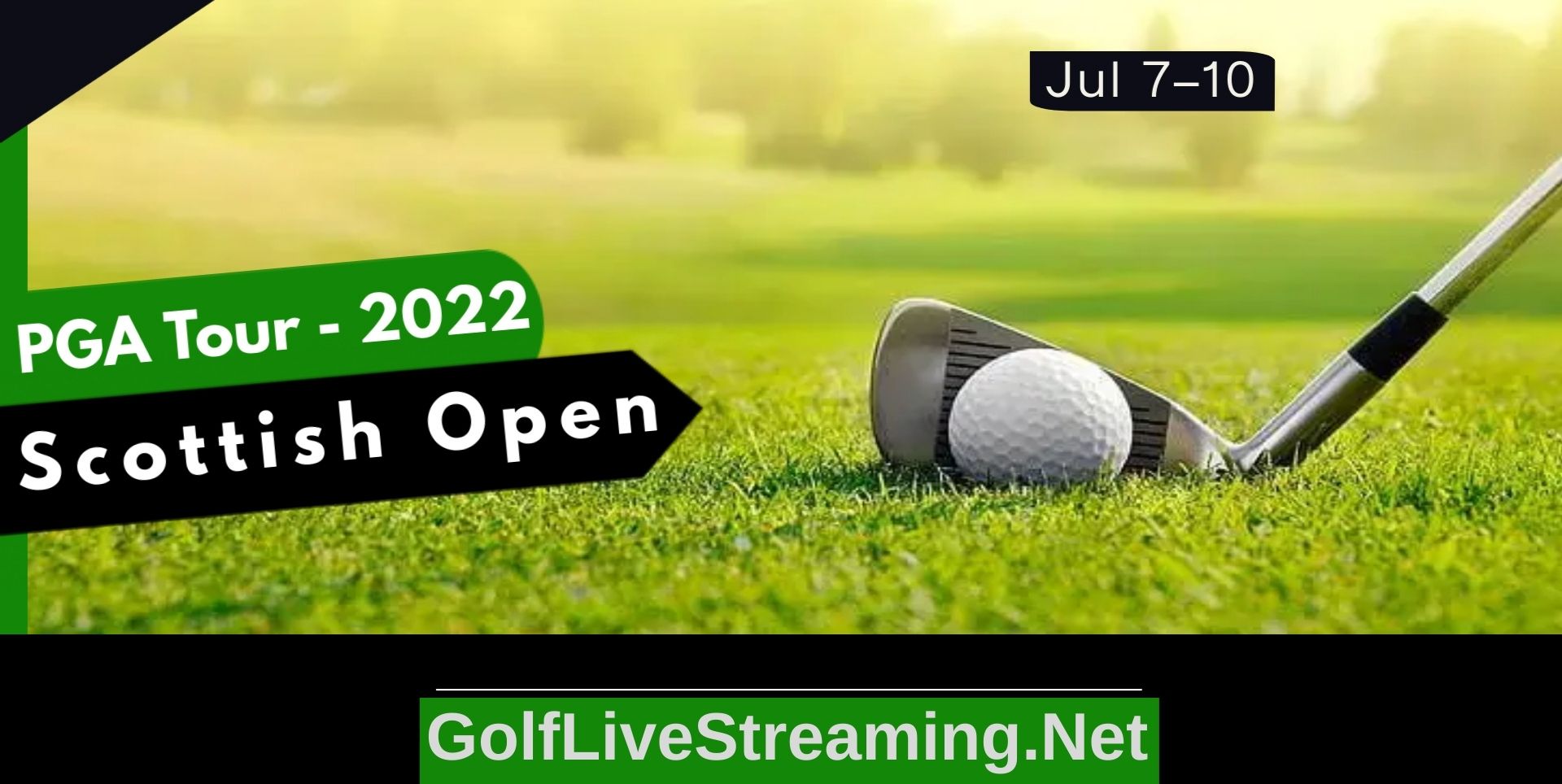 Genesis Scottish Open Rd 1 Live Stream 2022 | PGA Tour slider